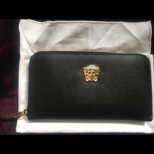 Versace Zip Around Wallet